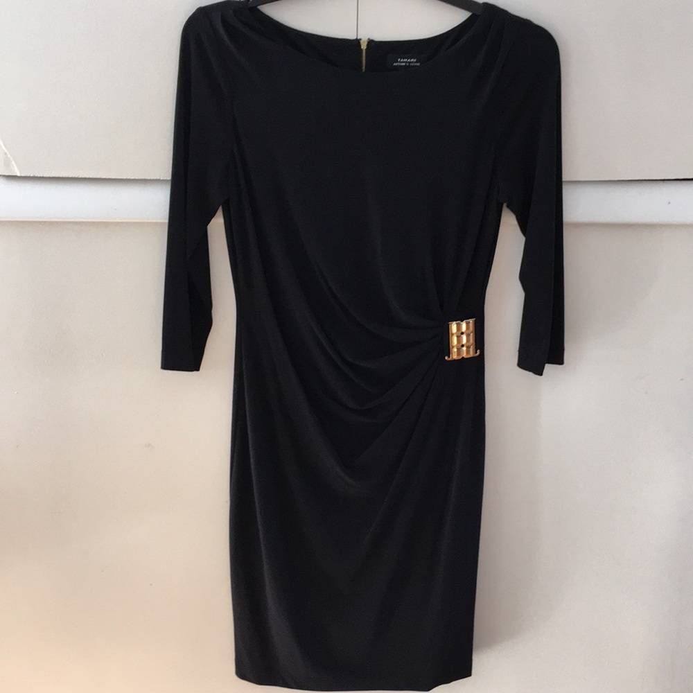 Black Tahari Cocktail Dress